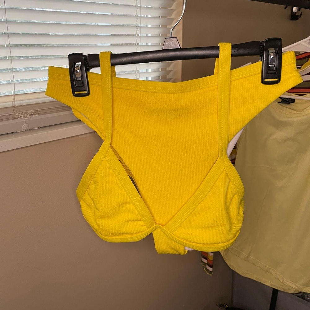 Yellow 2 piece bikini